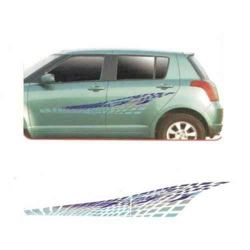 Buy Galio Yellow & Green Graphics Car Sticker Set for Maruti Suzuki 800,  GL-078Y Online At Best Price On Moglix