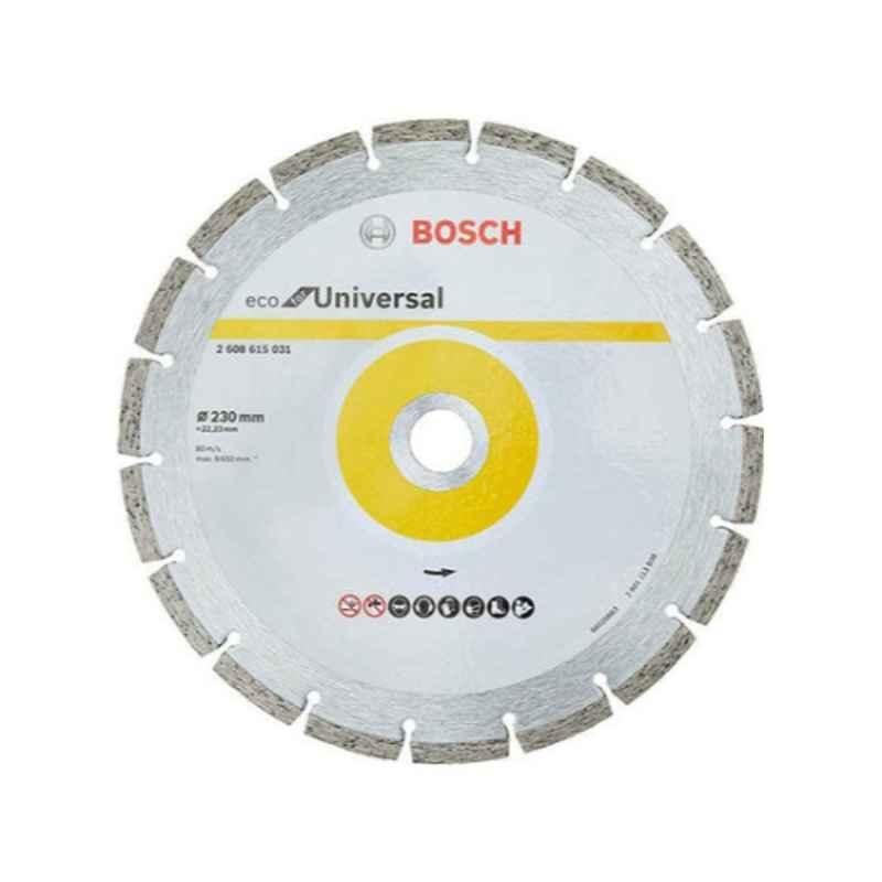 Bosch 230mm Metal Silver Universal Eco Diamond Disc, 2608615031