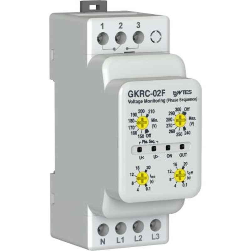 Entes 1CO 230VAC Voltage Monitoring Relay, GKRC-02