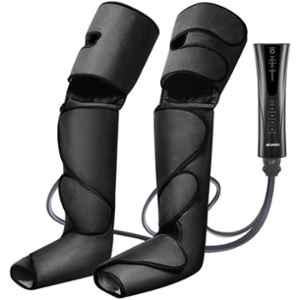 AGARO Magma Air Compression Black Leg Massager with Handheld Controller, 33511