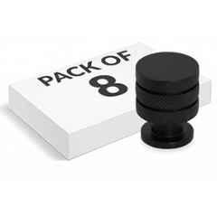 Plantex Knobs for Drawer/Drawer Knobs/Cabinet Knobs/Drawer knobs Handle/Pull-Push Knobs for Home/Office Drawers (Pack of 8) Black