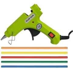 Gunstick 20W Neon Glue Gun with 5 Pcs Fluorescent Glue Sticks