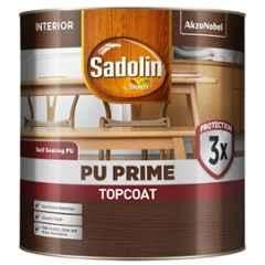 Sadolin 1 Litre Polyurethane Glossy Finish Wood Primer & Polish Sealer for Interior Surfaces