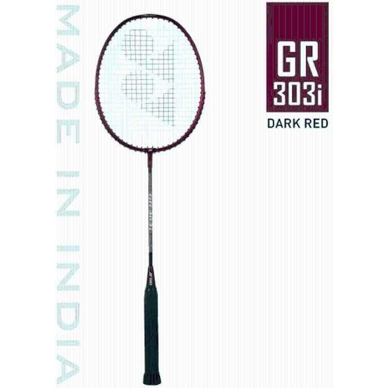Yonex GR 303i Standard Red Strung Badminton Racquet