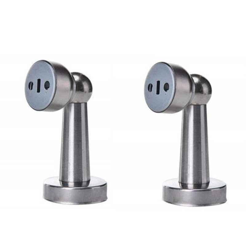 Nixnine SS Magnetic Door Stopper, NO-407_2PS (Pack of 2)