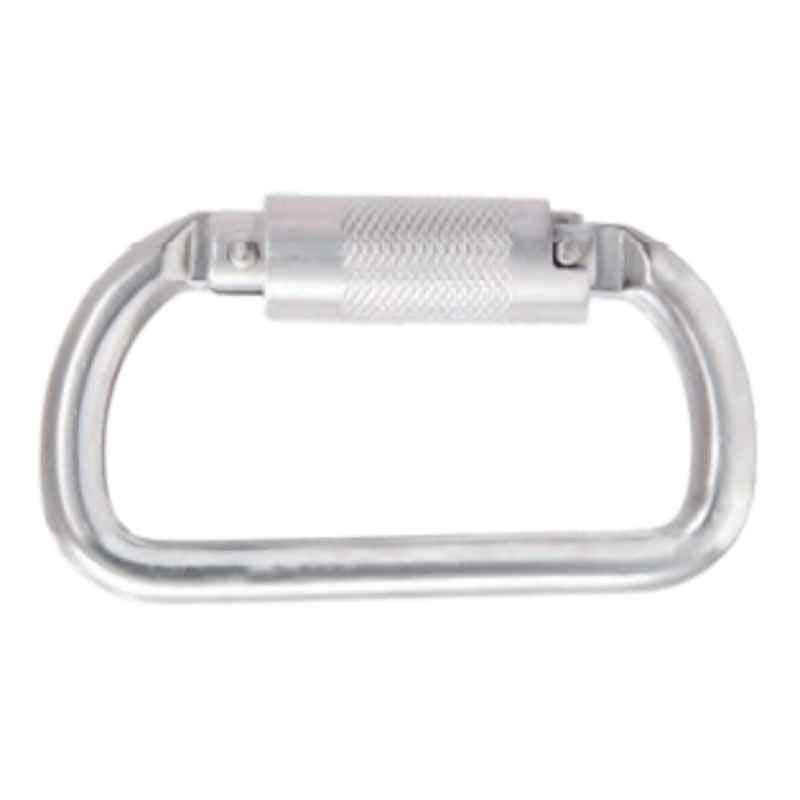 Karam 19.5mm Stainless Steel Quarter Turn Locking Karabiner with Captive Pin, PN 115SS