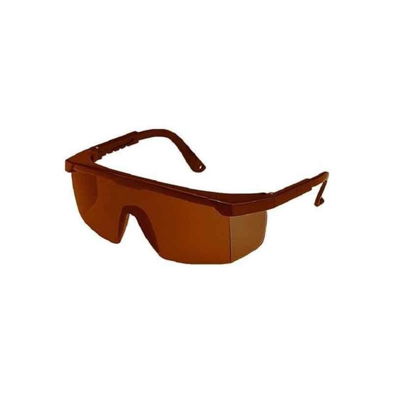 Protech Plastic Brown Safety Glasses, SG2612BRBR