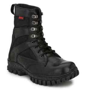 Graphene R 505 Pure Leather Steel Toe Black Work Safety Shoes, Size: 10