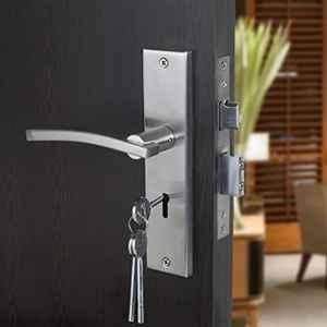 Voltizi Ivy 8 inch Stainless Steel Matt Finish Mortise Door Lock Handle Set with 3 Keys