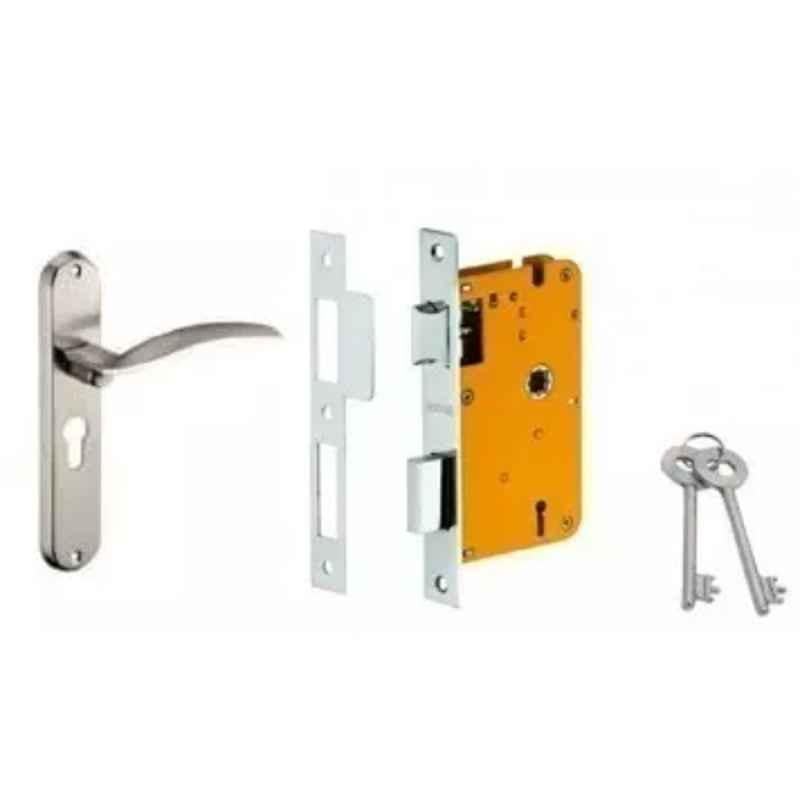 Dorset HL Series Celio 8 inch Stainless Steel Door Handle Lock Set with KY Mortise Lever Lock