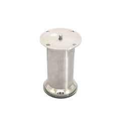 RAB 2 inch Stainless Steel Silver Matt Finish Heavy Plate Round Sofa Leg