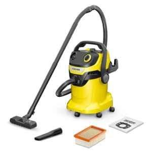 Karcher WD 5 V 25 Litre 1100W Yellow Wet & Dry Vacuum Cleaner