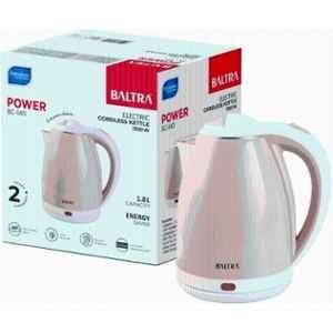 Baltra Power 1.8 Litre 1350W Plastic Pink Electric Kettle, BC-140