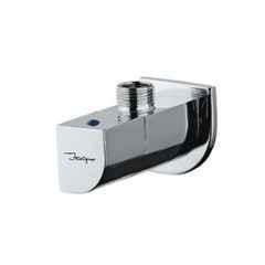 Jaquar Alive Full Gold Quarter Turn Angular Stop Cock Tap with Wall Flange, ALI-GLD-85053