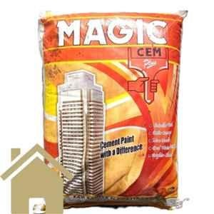 Magic Paints Cem Plus 5kg Sand Dune Matte Finish Decorative Waterproof Cement Paint