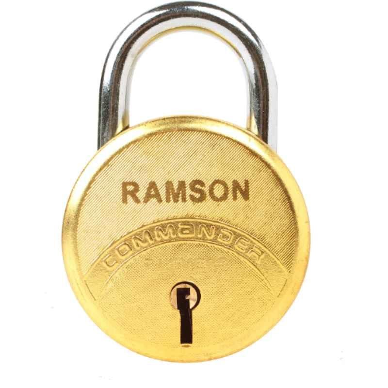 Ramson Commander 50mm Brass Combination Padlock with 3 Keys