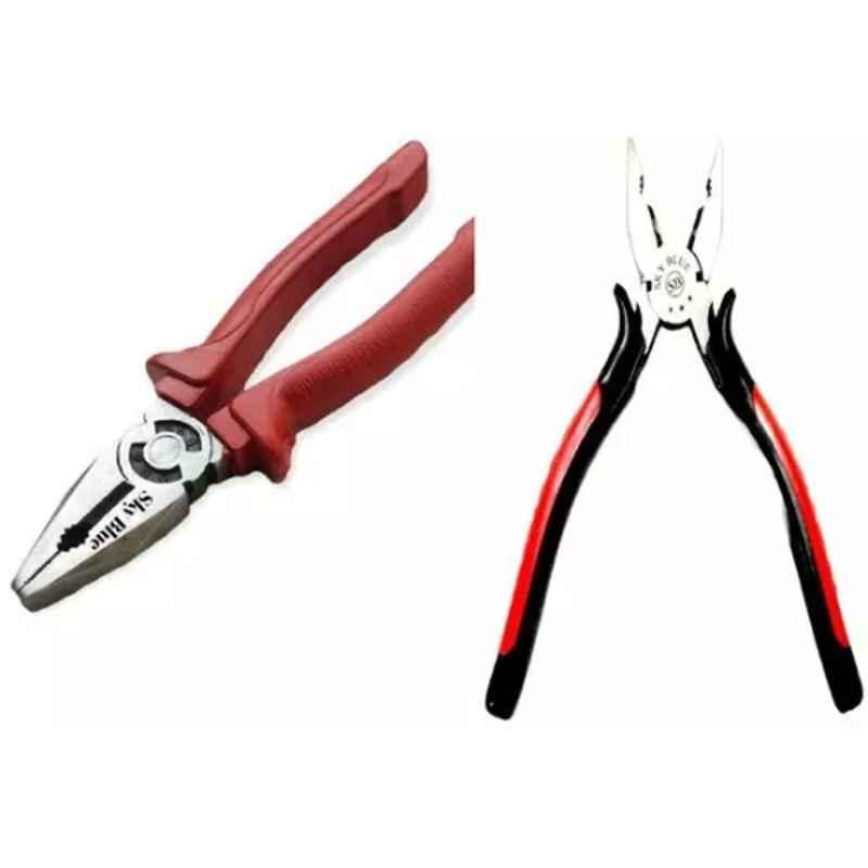 Sky Blue 2 Pcs 7.8 inch Groove Plier Combo, SBE_PLIER_COMBO_MOD_00480