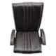 RW Rest Well RW-127 Max Creta Faux Leather & Metal Black Visitor Chair