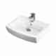 Uken Washbasin Basin For Bathroom Ceramic Wall Hung Table Top Premium Ceramic Wash Basin For Bathroom (Aianna)