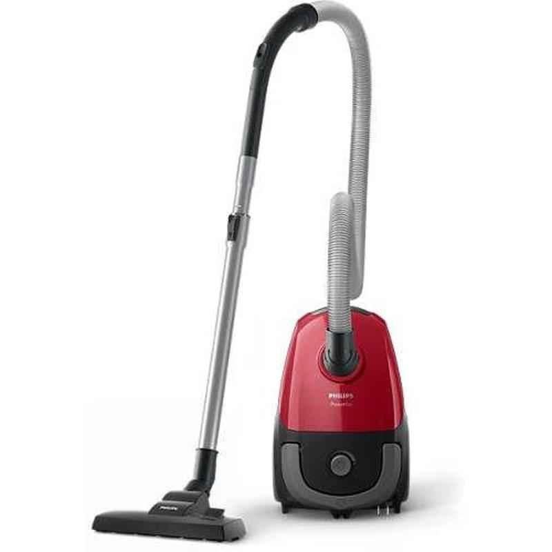 Philips PowerGo 3L Sporty Red Vacuum Cleaner with Bag, FC8293/01