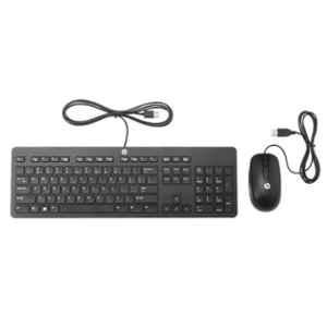 HP Essential Slim Black USB Keyboard & Mouse Combo, T6T83AA