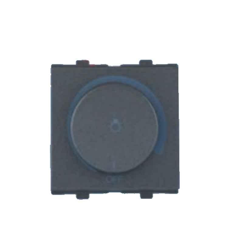 Anchor Penta 150W 2 Module LED Graphite Black Dimmer, 65557B (Pack of 10)