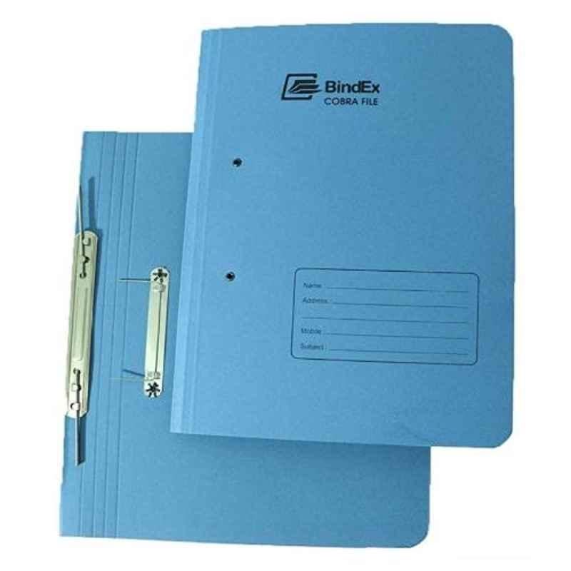 Bindex Blue Laminated Office File, BNX10A1-Blue-1L (Pack of 10)