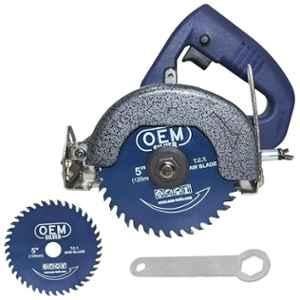 OEM 1450W 125mm Plastic Blue Marble Cutter with TCT Blade for Marble, Granite & Wood, CM05