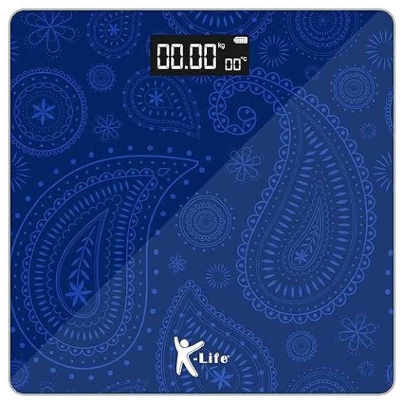 K-Life WS-109 180kg Blue Line Digital Weighing Scale with LED Display-picture-27