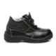 Agarson Innova Steel Toe Black & Grey Work Safety Shoes, Size: 10
