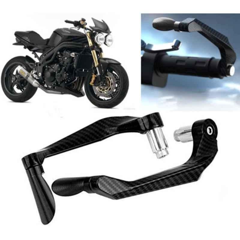 Auto Pearl 2 Pcs Aluminium Carbon Black Brake Clutch Lever Set for Triumph Speed Triple ABS