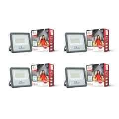 Murphy Genxt 30W 6500K Aluminium Cool White LED Flood Light for Outdoor (Pack of 4)