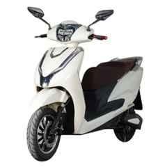 EOX Acto 25kmph 48V Lithium White Non RTO Electric Scooter, Running Range: 60-80 km in 1 Charge