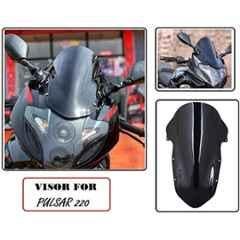 AOW DB Visor for Pulsar 220 cc (Black) W-01