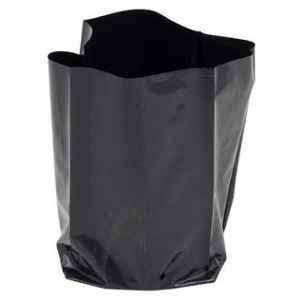 Go Garden 8x10 inch Polyethylene Black UV Protected Poly Grow Nursery Plant Bag (Pack of 150)