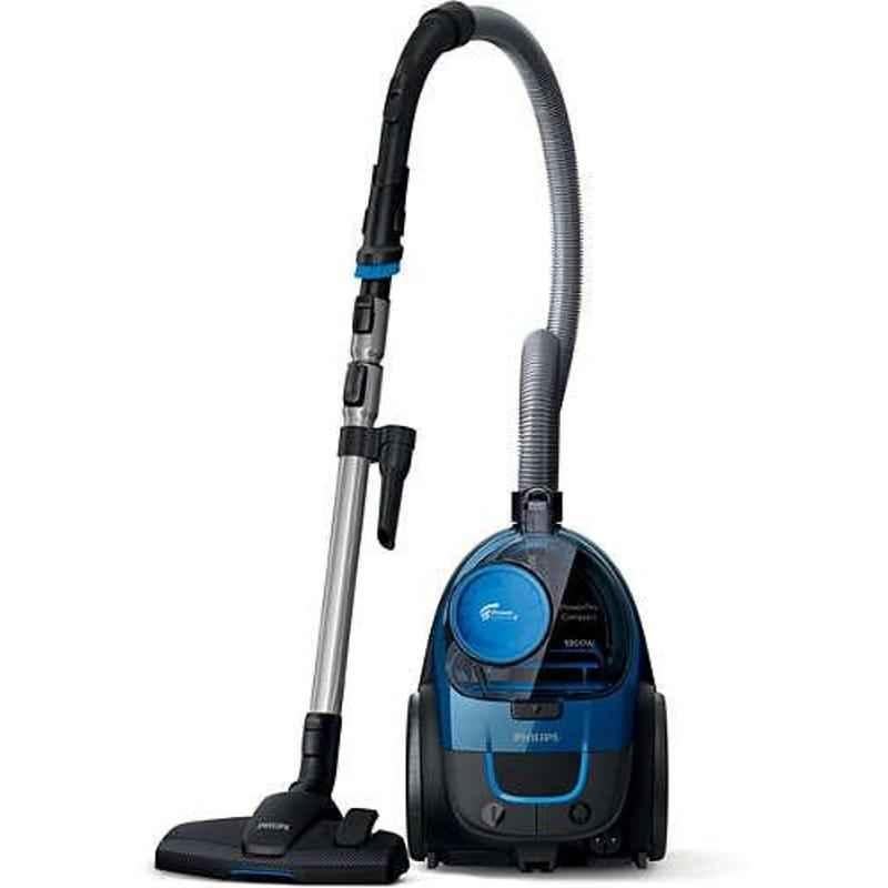 Philips PowerGo Dark Royal Blue Compact Bagless Vacuum Cleaner, FC9352/01