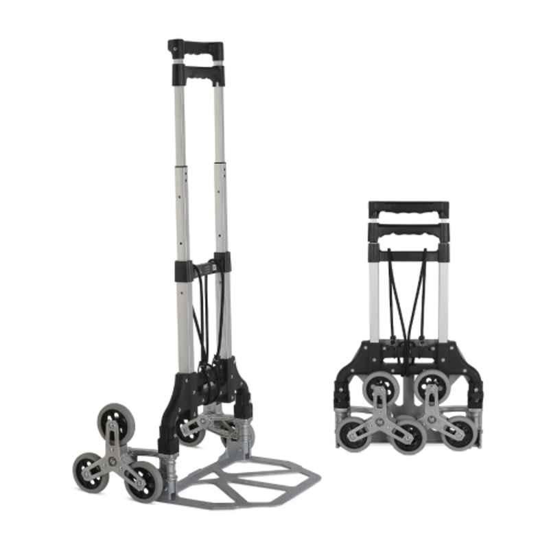 Corvids 75kg Aluminium Silver Stairs Climbing Steel Hand Truck, CHT-SC75