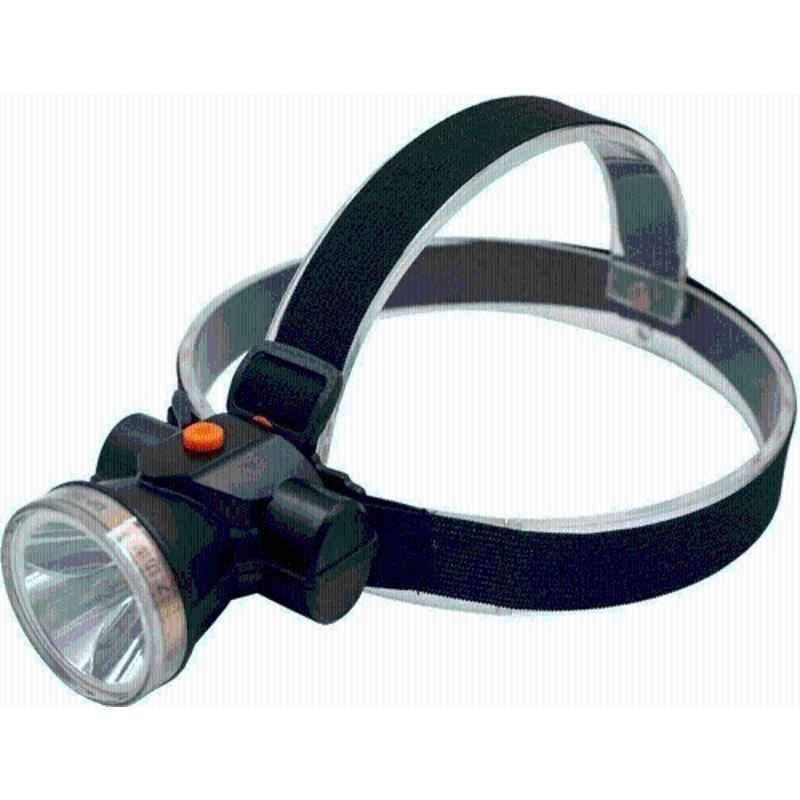 DP 3W 2000mAh Black LED Rechargeable Headlight, DP-7229A