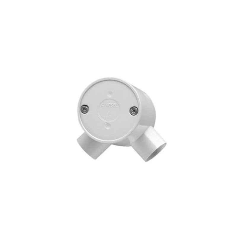 Clipsal White L-Type Loop-in Junction Box, E240/20L