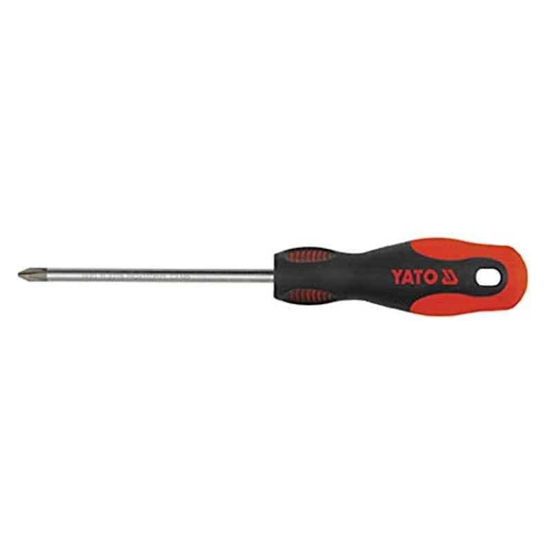 Yato YT-2773 PH1X100mm Stainless Steel Orange & Black Phillips Screwdriver