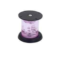 RAB 3 inch Acrylic Pink & Black Sofa Leg (Pack of 4)