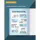 Target Publications A5 176 Pages Brown Ruled Small Square Maths Notebook (Pack of 16)