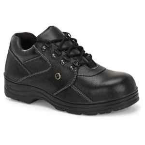Frosino Genuine Leather Steel Toe Safety Shoe for Men, F-61-BLK, Size: 9