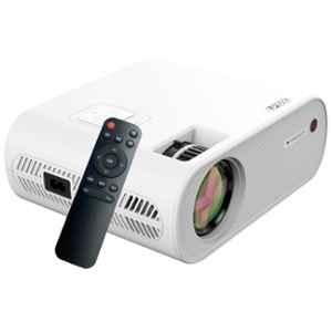 Zebronics LP1000 3300lm 1080p FHD LED Projector with 150 inch Screen Size, HDMI-in, AV-in, AUX-Out, USBx2 & Built-in-Speaker