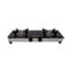 Good Flame Nano 2 Burners Manual Ignition Glass Gas Stove with ISI Quality Mark & 1 Year Warranty, GF0042