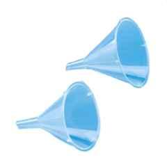 Tarsons 55mm Top Dia PS Disposable Short Stem Short Stem Funnel, 658010 (Pack of 100)