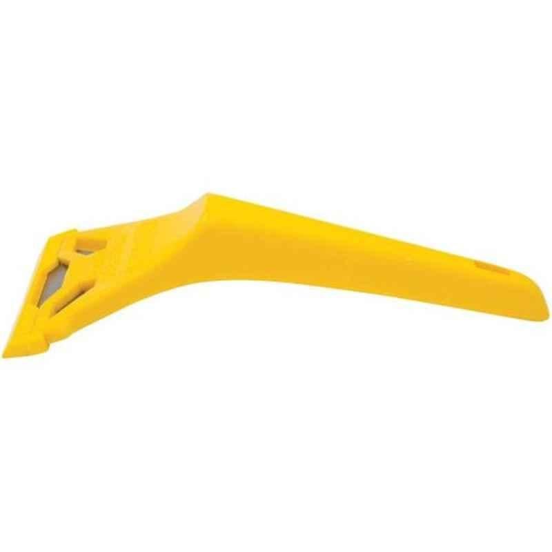 Stanley 170mm Plastic Yellow Hand Floor Scraper, 0-28-590