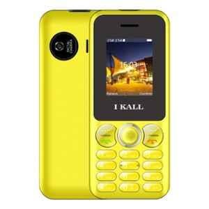 I Kall K23 1.8 inch 1000mAh Yellow Dual Sim Keypad Multimedia Feature Phone, IK-K23-Yellow