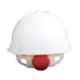Allen Cooper White Polymer Ratchet Type Safety Helmet with Chin Strap, SH721-W (Pack of 3)