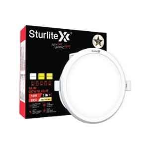 Sturlite Dex 10W 1000lm Cool White 3 in 1 Round LED Downlight